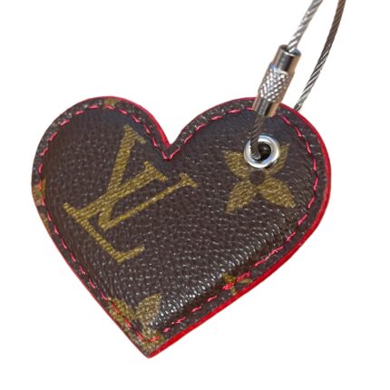 Made-to-Order: Classic Canvas Heart Keychain