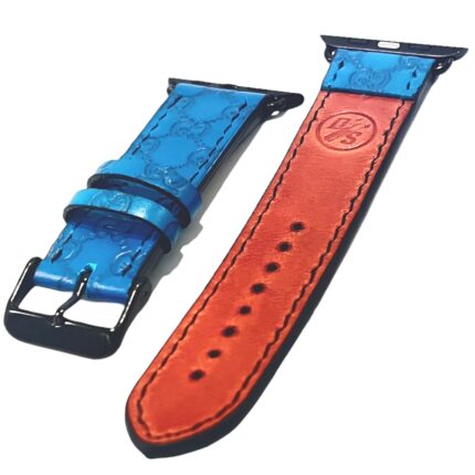 Made-to-Order: Upcycled GG Blue Watch Band