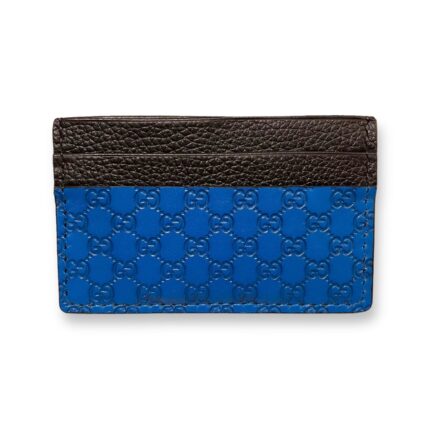 Made-to-Order: Upcycled GG Blue Cardholder