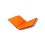 Tangerine Genuine Ostrich Pocket Organizer Wallet - Image 5