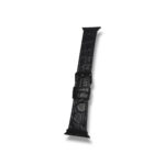 Black Genuine Alligator Watch Band - Image 2