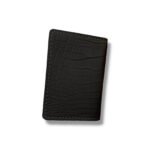 Rubberized Genuine Alligator Pocket Organizer Wallet - Image 5