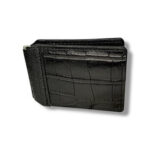 Customizable Genuine Alligator Money Clip Wallet