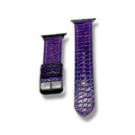 "Glazed Grape" Genuine Alligator Watch Band - Image 2