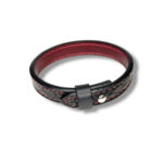 Customizable Genuine Alligator Adjustable Bracelet